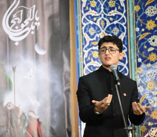 شعرخوانی امیر رضا رشیدی در مراسم شیرخوارگان حسینی - محرم 1445
